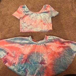 2 piece wild rich kids size 7/8